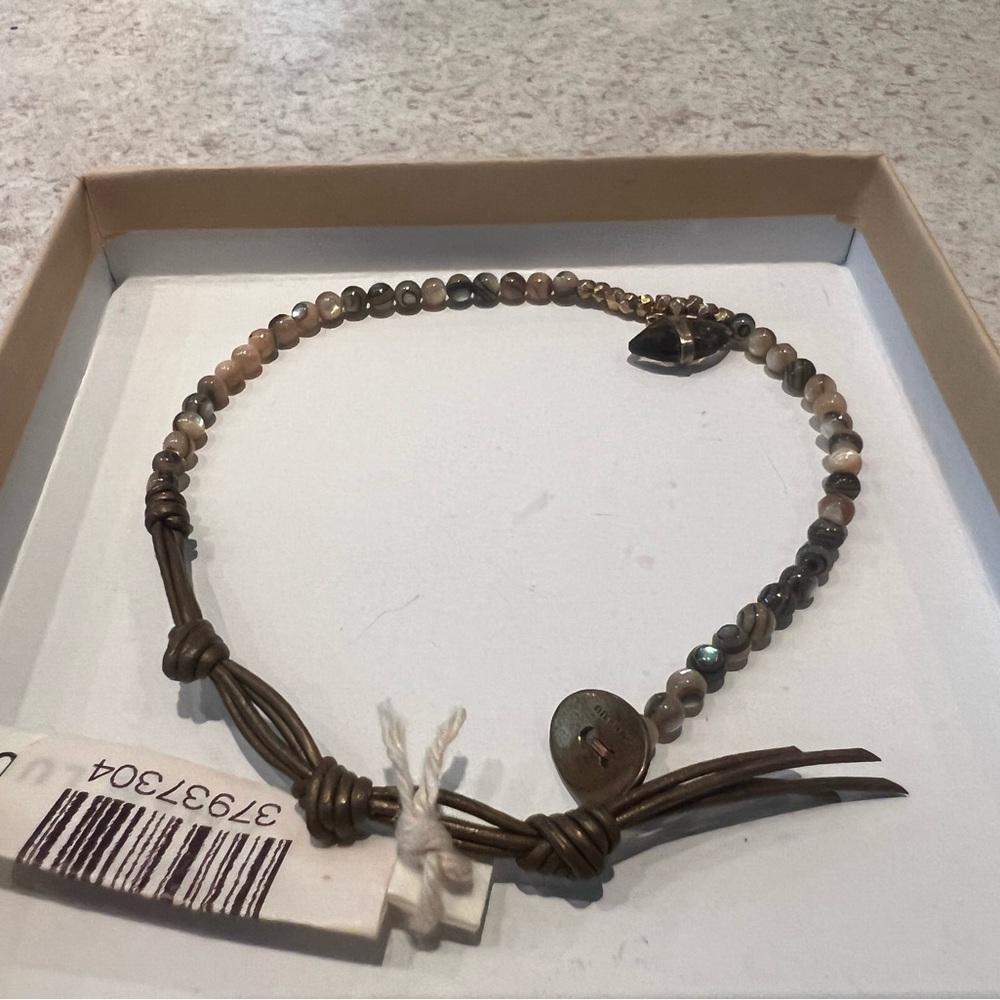 Chan Luu Brown Beaded Bracelet